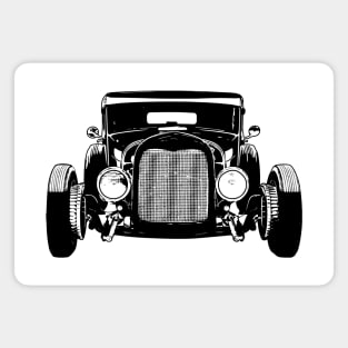 1928 Model A Car Sketch Art Magnet